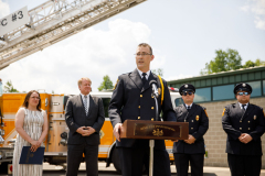 June 1, 20022: Senator Lindsey M. Williams joined the West Deer Volunteer Fire Company #3, local elected officials, and members of the community for a Groundbreaking Celebration for the Department’s newly-acquired facility.
