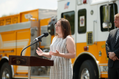 June 1, 20022: Senator Lindsey M. Williams joined the West Deer Volunteer Fire Company #3, local elected officials, and members of the community for a Groundbreaking Celebration for the Department’s newly-acquired facility.