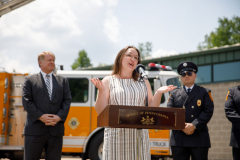June 1, 20022: Senator Lindsey M. Williams joined the West Deer Volunteer Fire Company #3, local elected officials, and members of the community for a Groundbreaking Celebration for the Department’s newly-acquired facility.