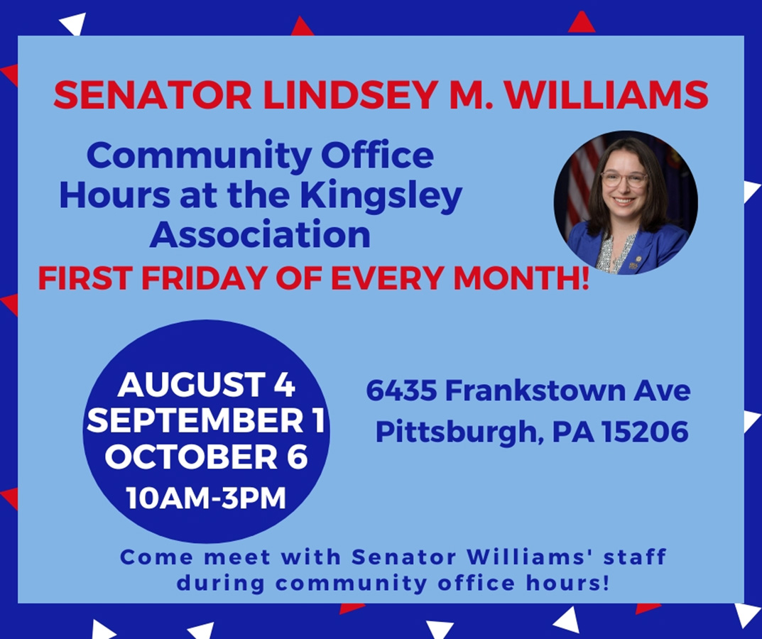 First Friday Office Hours at the Kingsley Association in Larimer