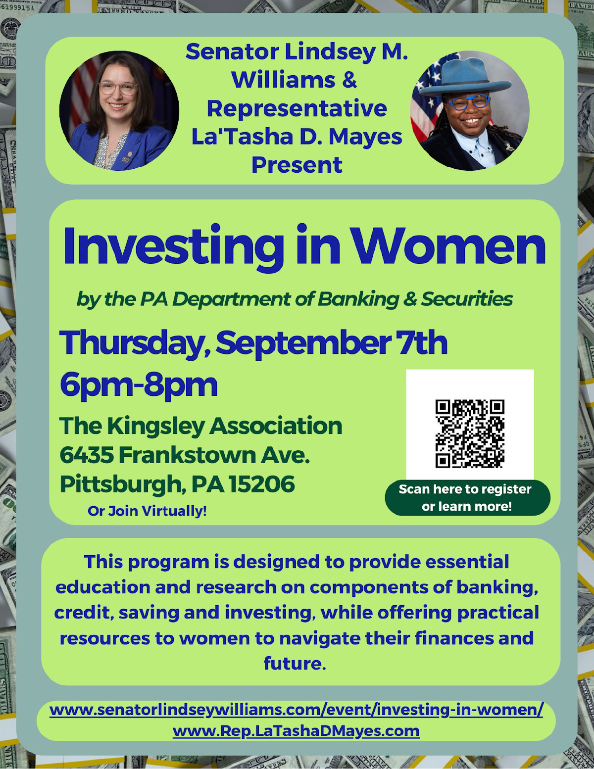 Investing in Women - September 7, 2023