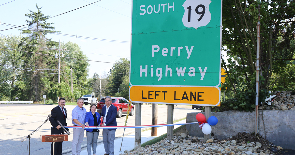 Senator Lindsey M. Williams Joins McCandless Council Members to Open