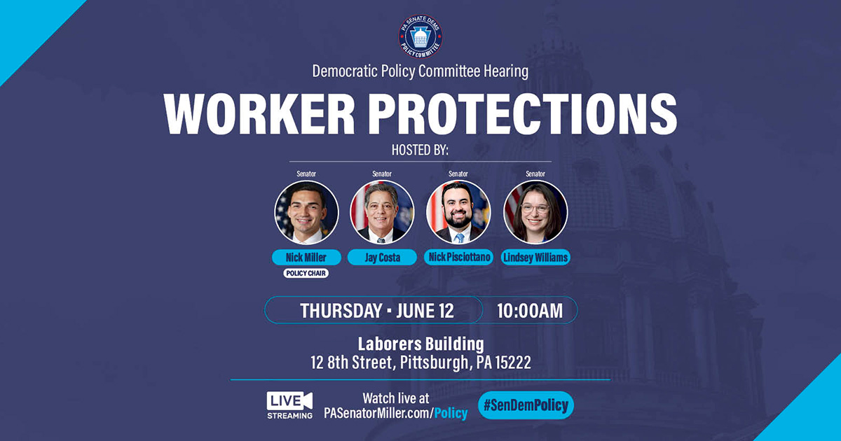 Worker Protections Hearing - June 12, 2025