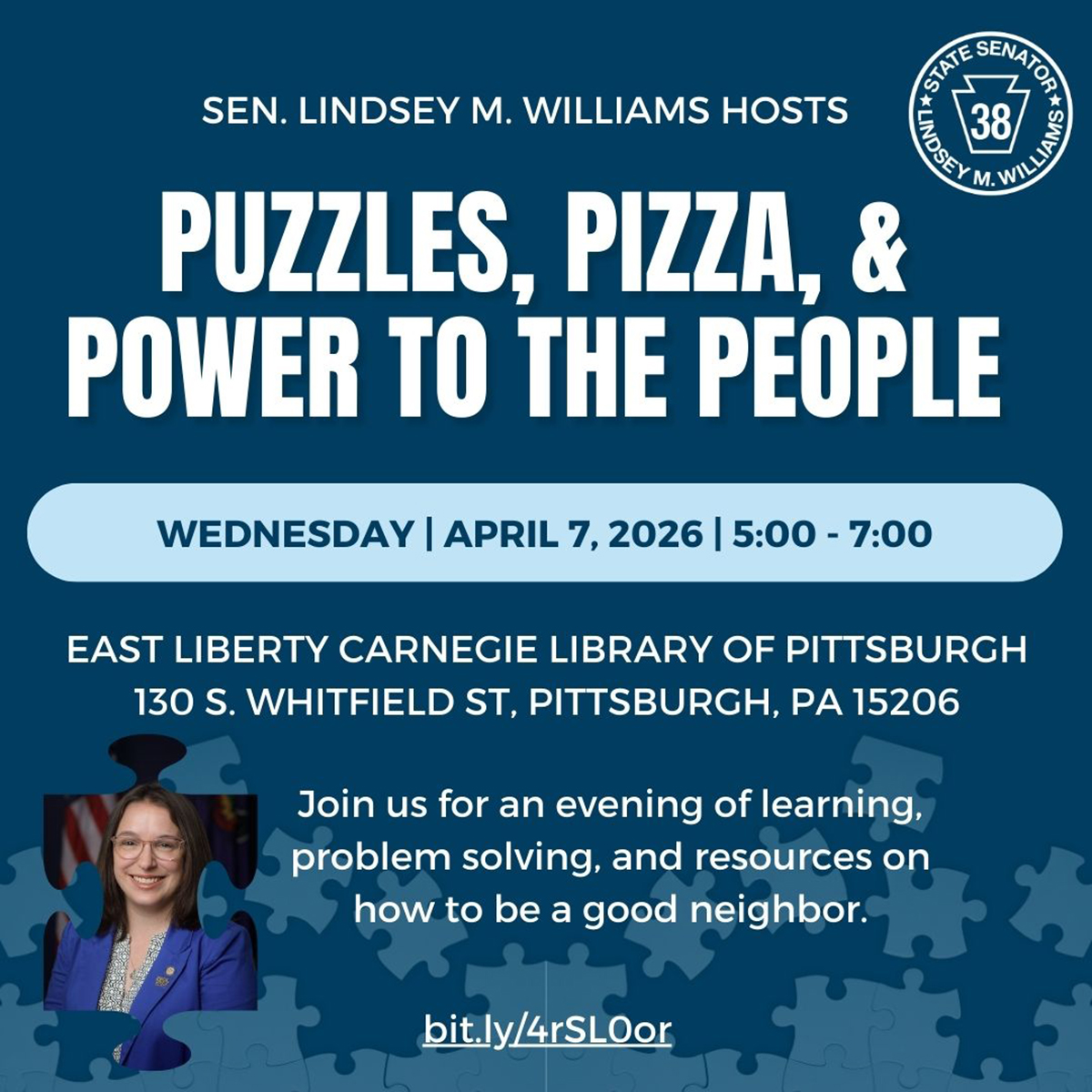 Pizza, Puzzles, and Power to the People