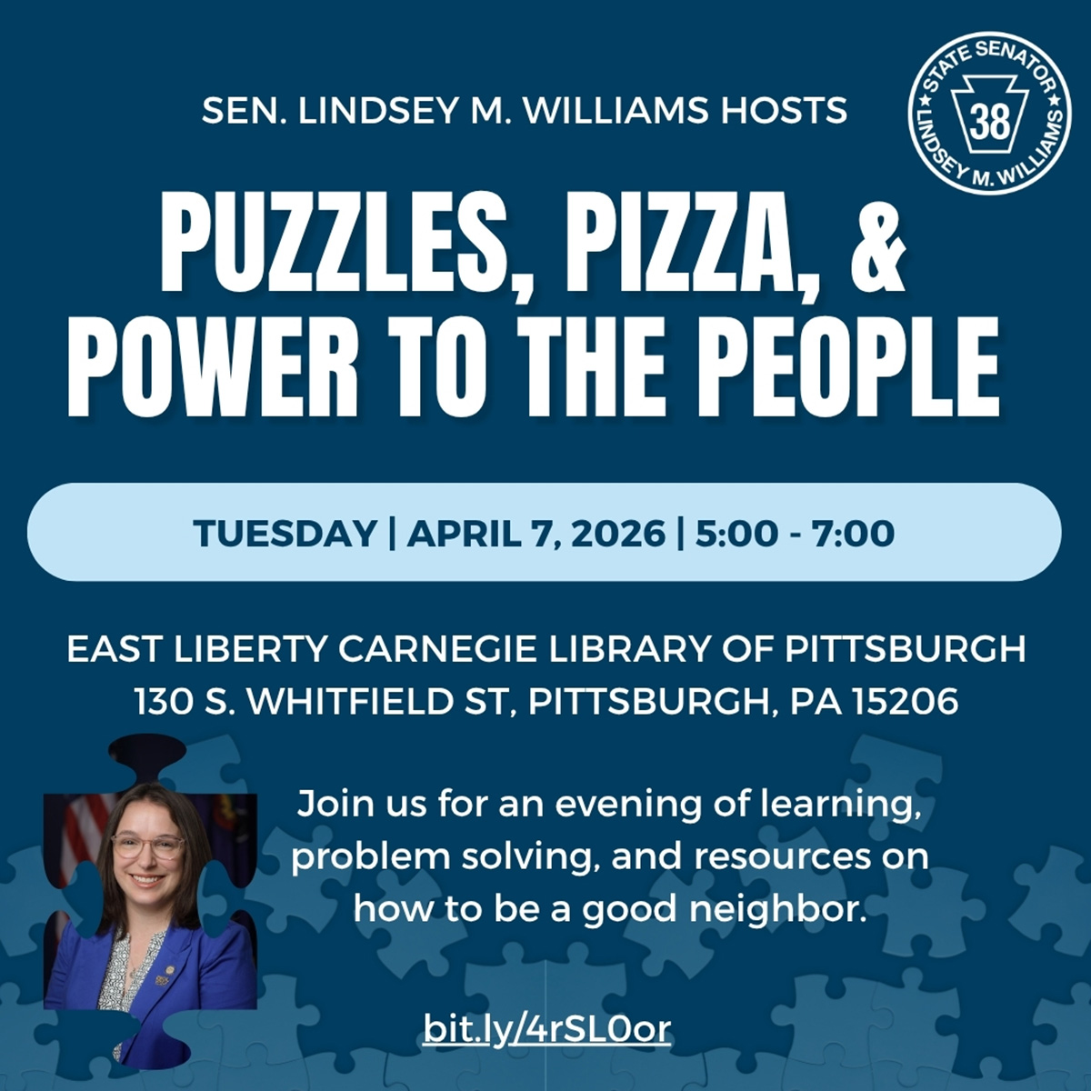 Pizza, Puzzles, and Power to the People