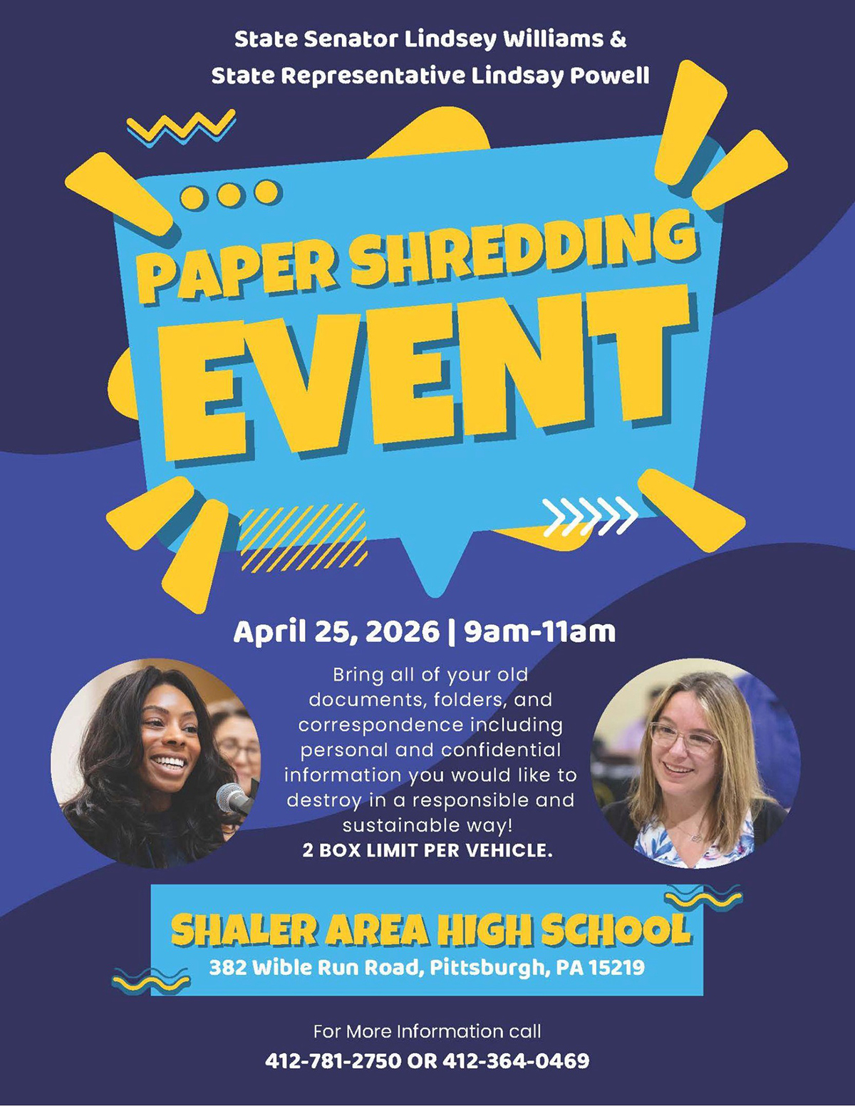 Shredding Event - April 25, 2026