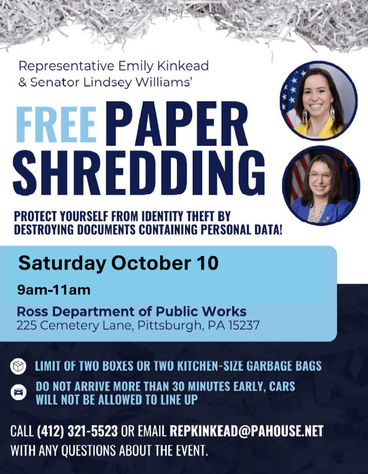 Shredding Event - October 10, 2026