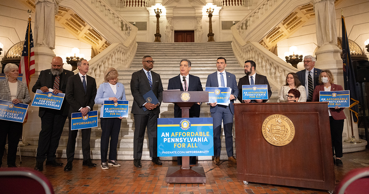 Senate Democrats kick off Affordability Action Plan